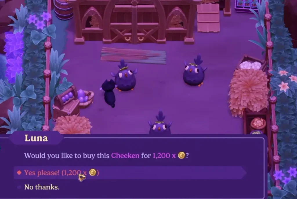 GameGHQ Moonlight Peaks Golden Egg Buy Cheeken