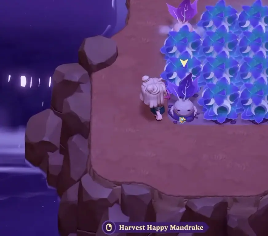 GameGHQ Moonlight Peaks Happy Mandrake Plant