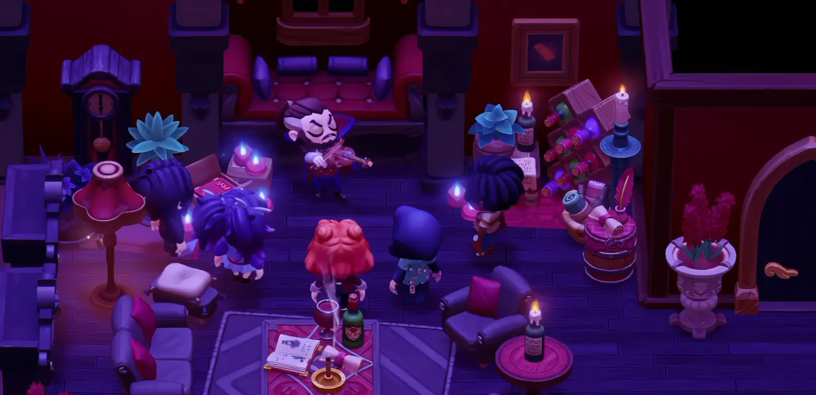 Moonlight Peaks Museum Invites