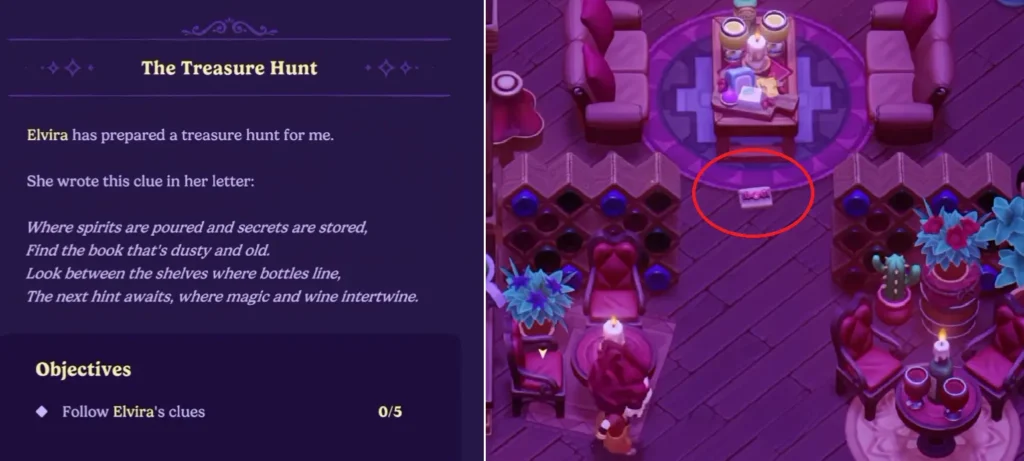 GameGHQ Moonlight Peaks Treasure Hunt Clue 1 Location