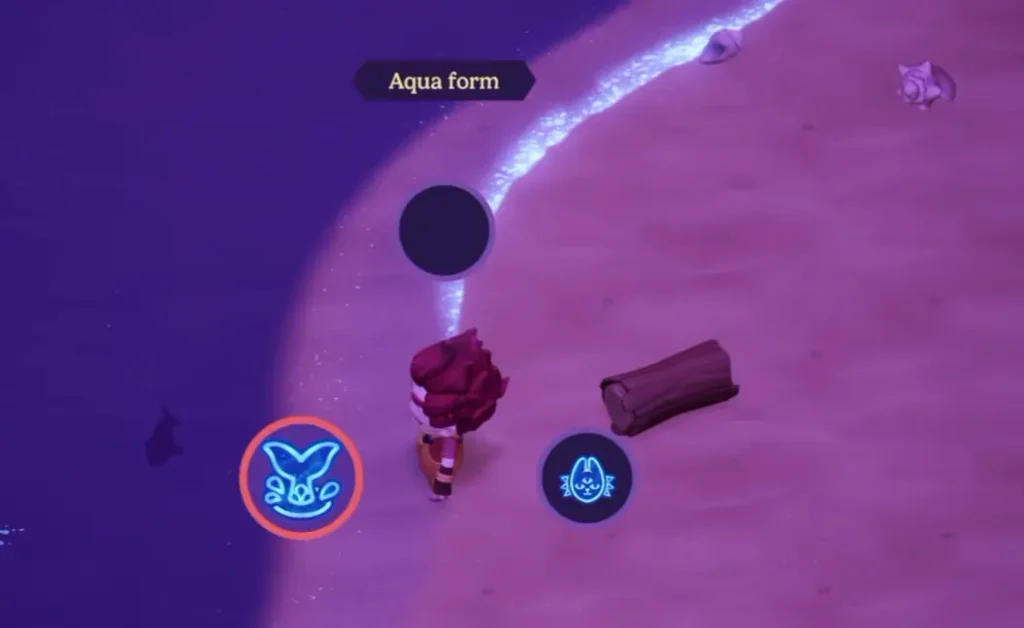 GameGHQ Moonlight Peaks Water Bubbles Aqua Form