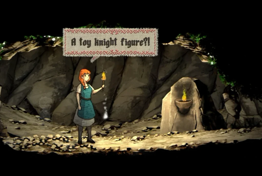 A Toy Knight Figure Location