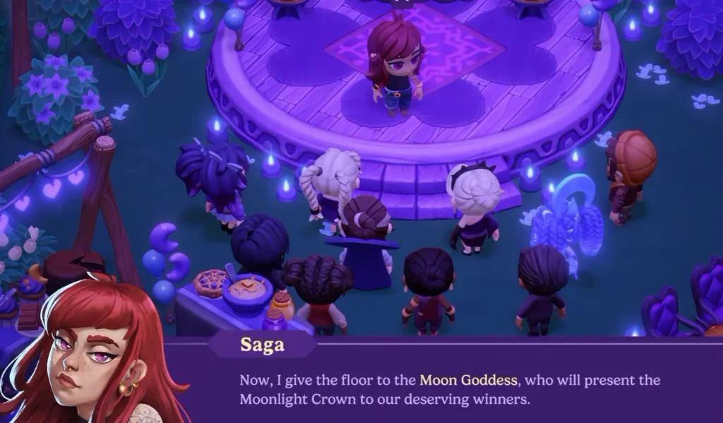 Game GHQ Moonlight Peaks Moonlight Ball Moon Goddess