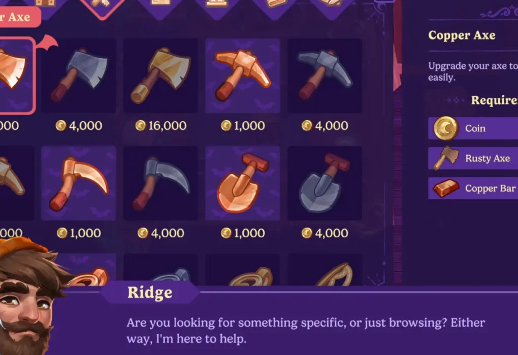 GameGHQ Moonlight Peaks Upgrade Tools Featured Image